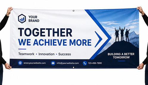 Hand-held Banner