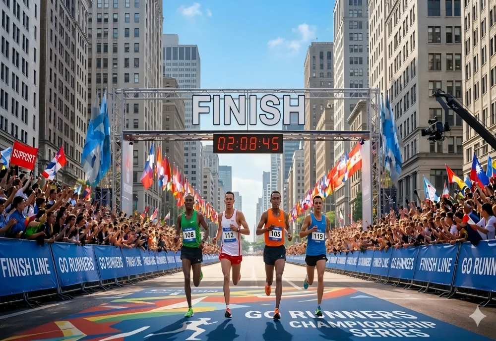 Marathon Advertising Sports Project